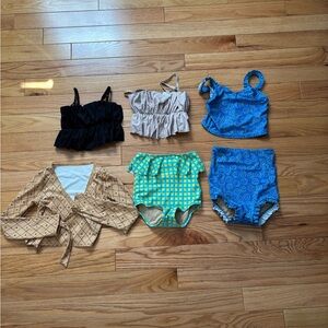 Kortni Jeane Swimwear - lot of 6 pieces